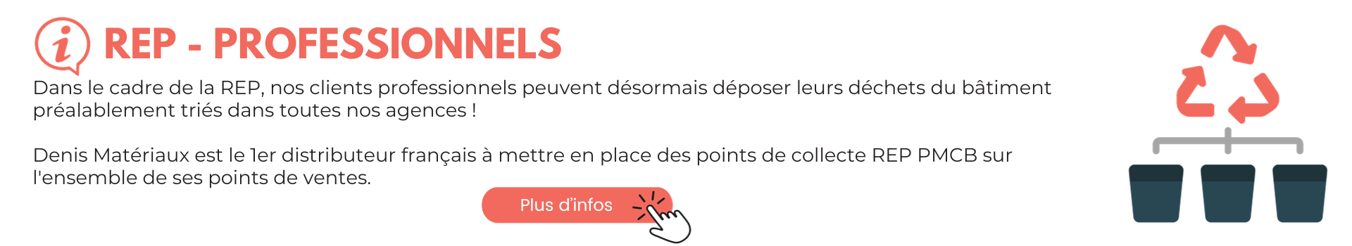 REP - informations sur la collecte des déchets en agence