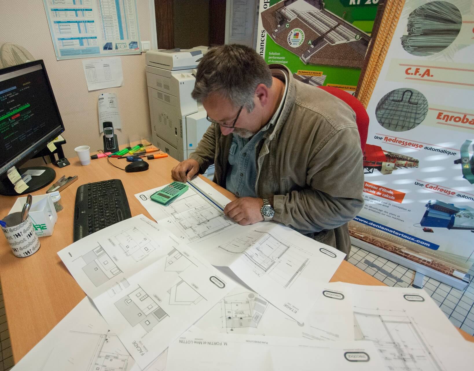 Bureau d'étude planchers Denis Matériaux - Hennebont Elven et Rennes