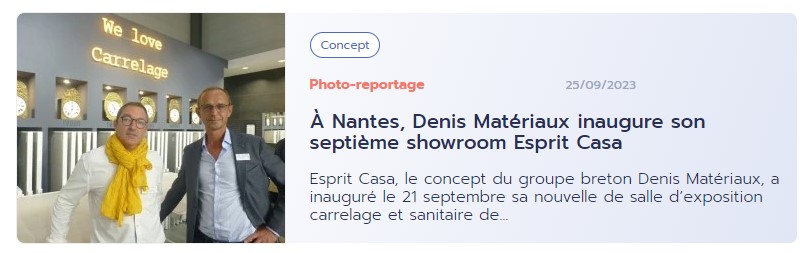 Capture d'écran de l'article paru sur negoce.zepros.fr