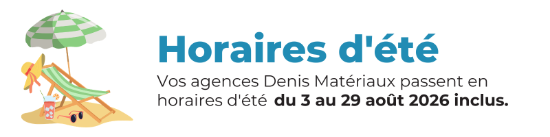 Horaires été 2026