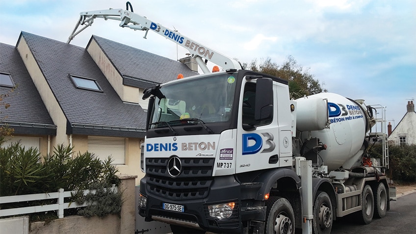 Denis Béton, fabrication et livraison de béton prêt à l'emploi pour les professionnels et les particuliers
