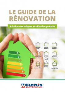 Couverture du guide rénovation Denis Matériaux