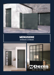 Couverture du catalogue menuiserie