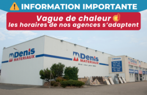 Vague de chaleur : les horaires de vos agences s'adaptent